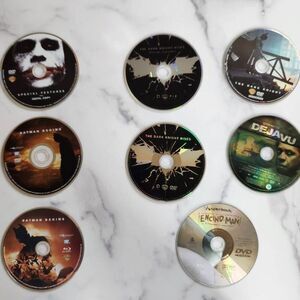 Batman Begins Dark Knight Rises DVD bundle movie disc Encino Man Dejavu film